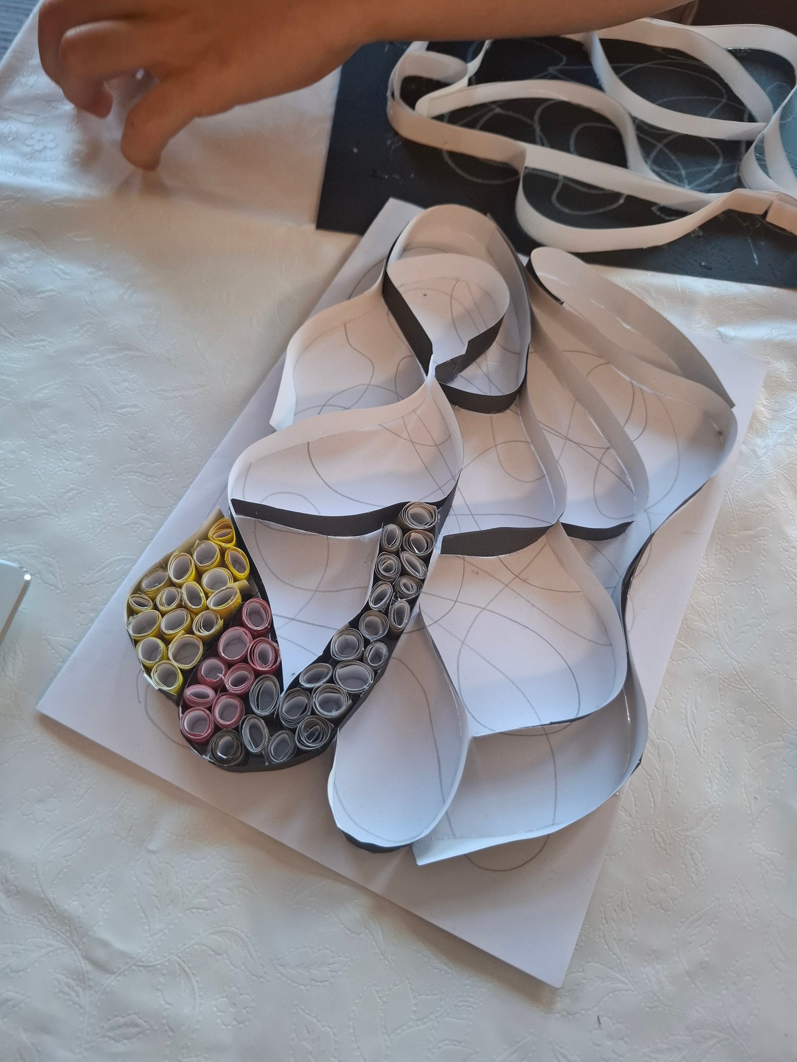 Quilling technique workshop - children 1